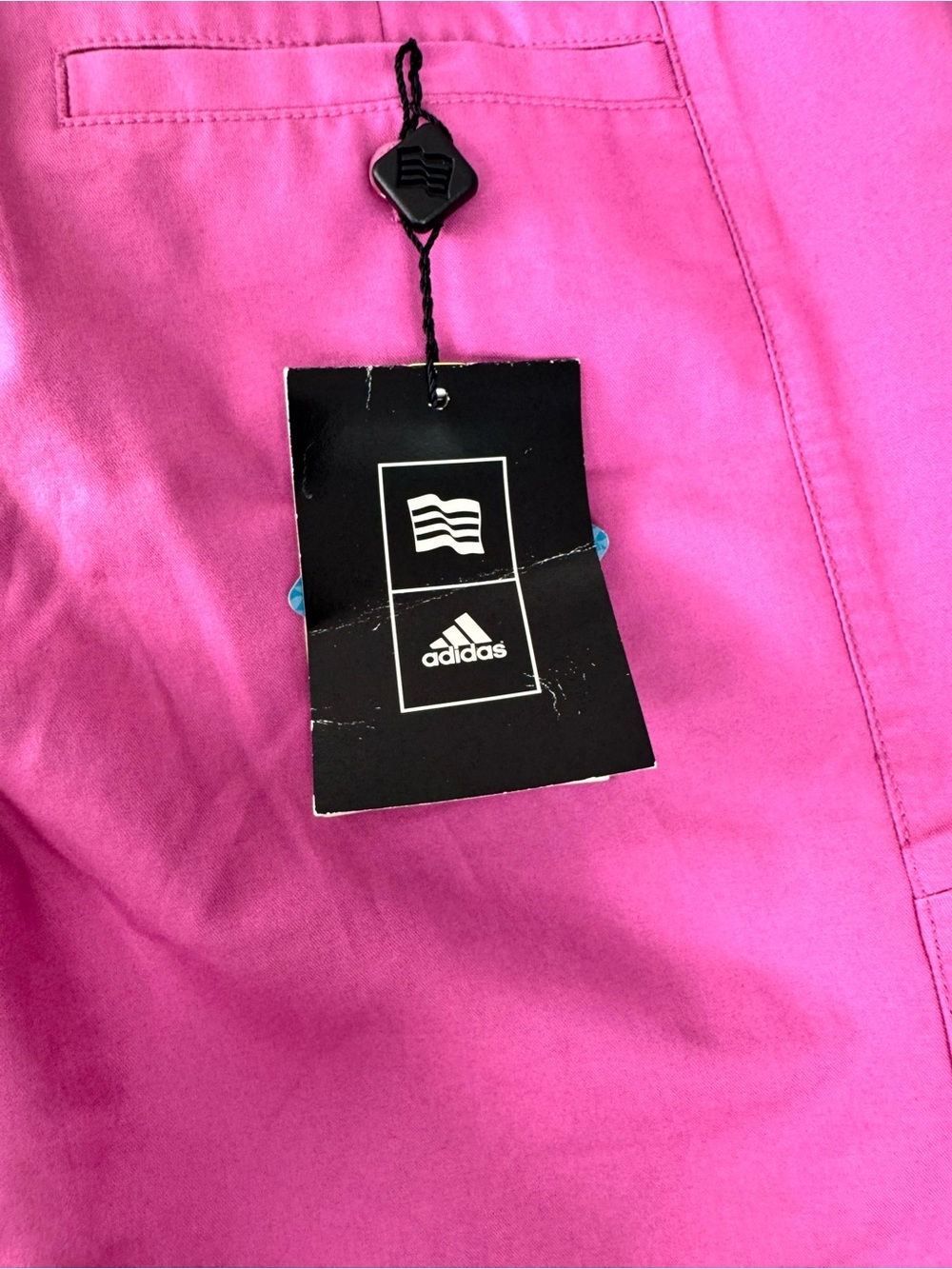 adidas Bright Fuchsia Pink Athletic Pants - Picture 5 of 9
